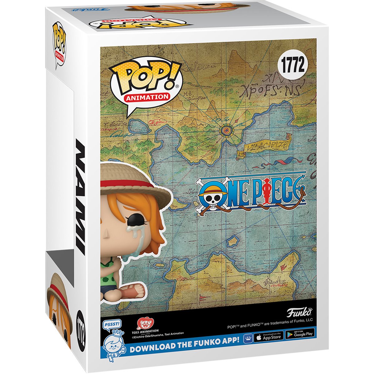 One Piece Nami Crying (2024) Funko Pop! Vinyl Figure #1772 - Image 3