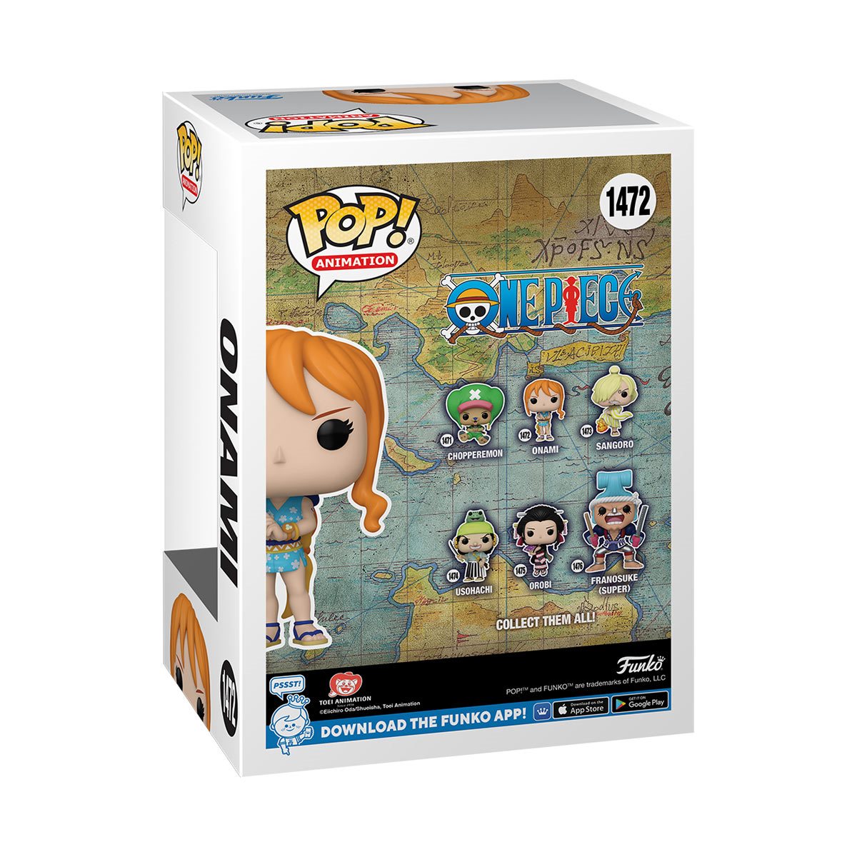 One Piece Onami (Wano) Funko Pop! Vinyl Figure #1472 - Image 3