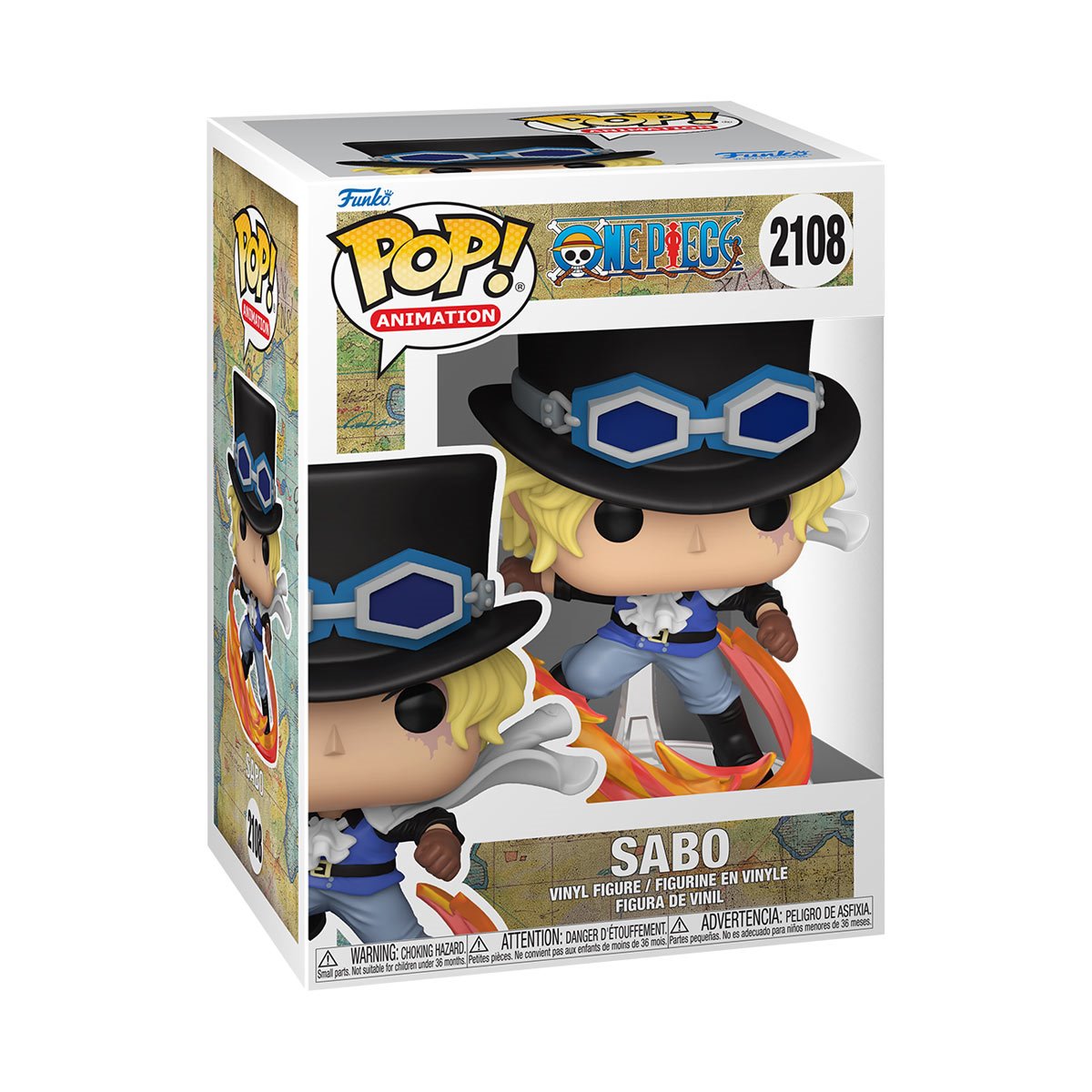 One Piece Sabo Funko Pop! Vinyl Figure #2108 - Image 2