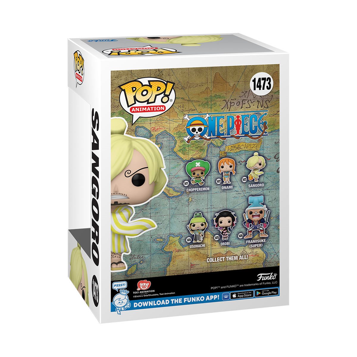 One Piece Sangoro (Wano) Funko Pop! Vinyl Figure #1473 - Image 3