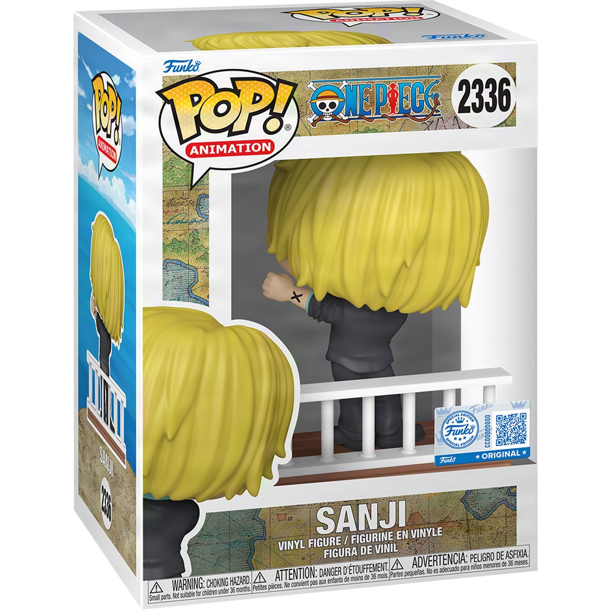 One Piece Straw Hat Pirates Sanji Funko Pop! Vinyl Figure #2336