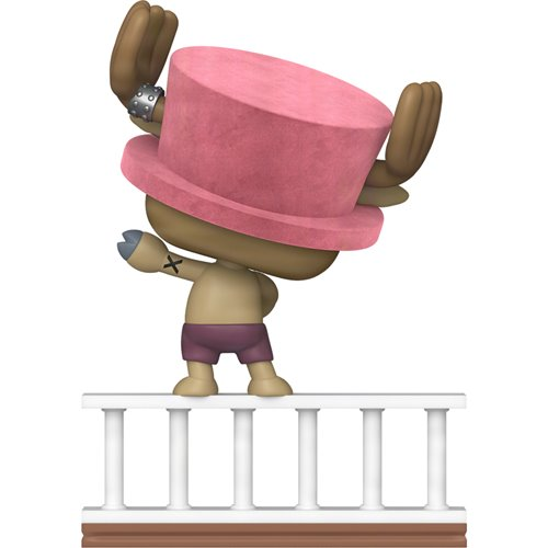 One Piece Straw Hat Pirates Tony Tony Chopper Flocked Funko Pop! Vinyl Figure #2332 - Image 4