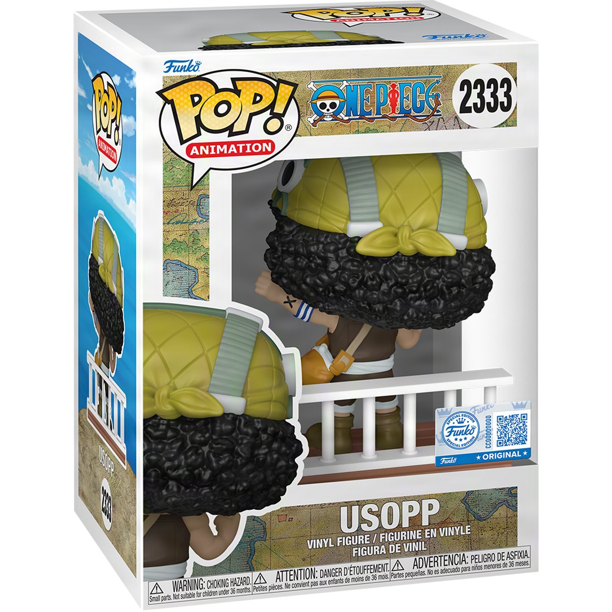 One Piece Straw Hat Pirates Usopp Funko Pop! Vinyl Figure #2333