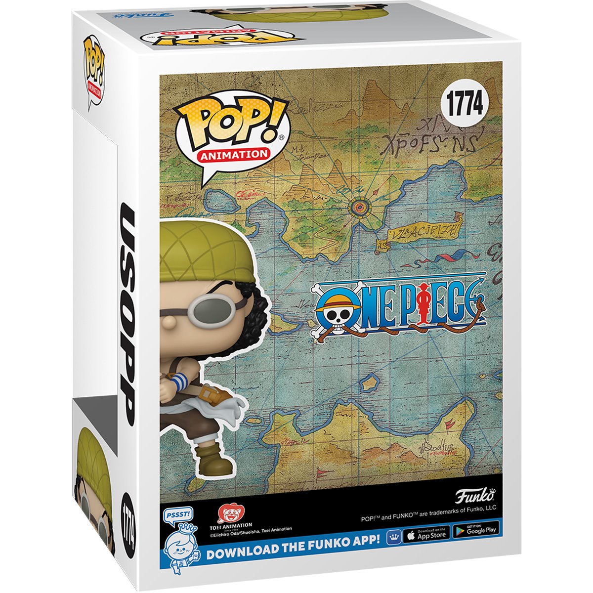 One Piece Usopp (2024) Funko Pop! Vinyl Figure #1774 - Image 3