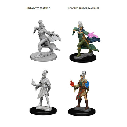 Pathfinder Battles Deep Cuts: Elf Female Sorcerer Mini-Figure 2-Pack - Image 4