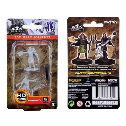 Pathfinder Battles Deep Cuts: Elf Male Sorcerer Mini-Figure 2-Pack - Image 2