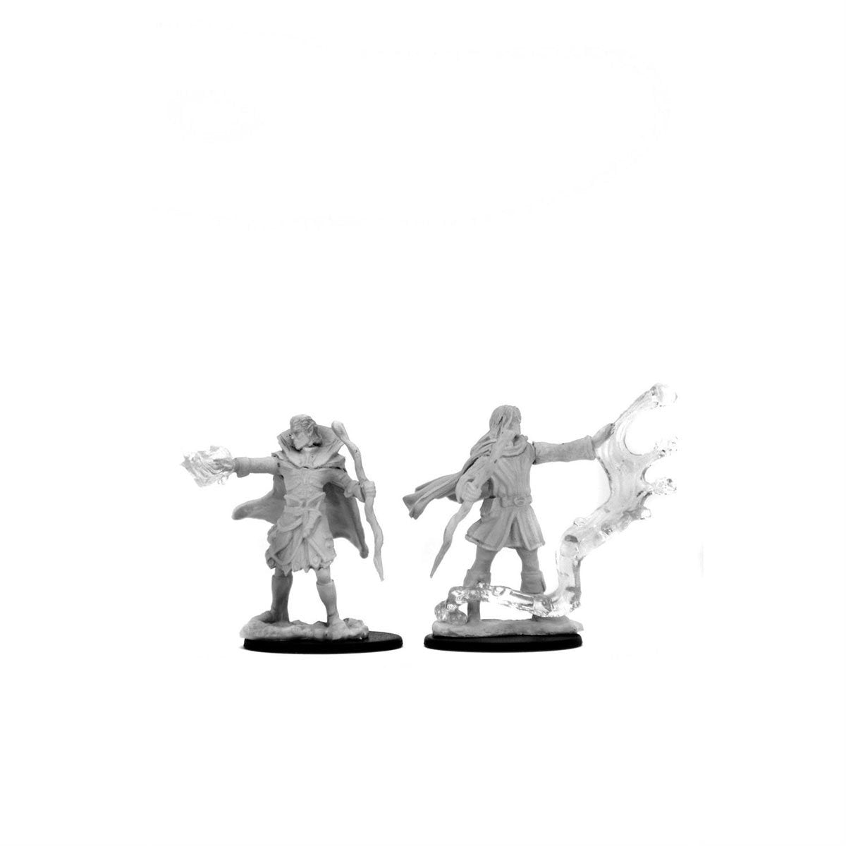 Pathfinder Battles Deep Cuts: Elf Male Sorcerer Mini-Figure 2-Pack - Image 3