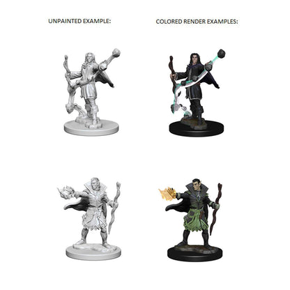 Pathfinder Battles Deep Cuts: Elf Male Sorcerer Mini-Figure 2-Pack - Image 4