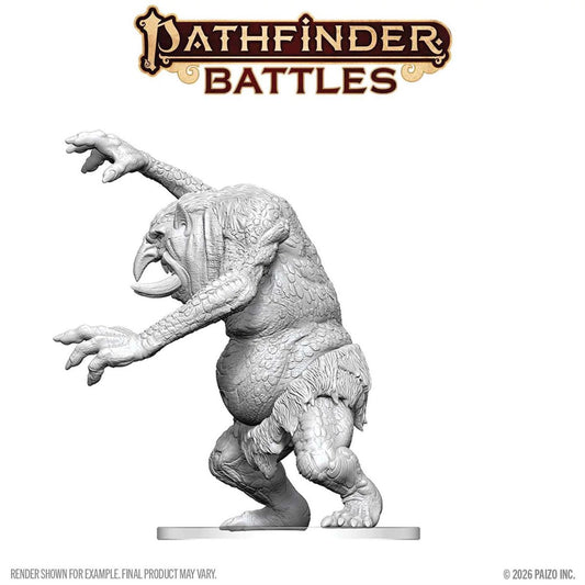 Pathfinder Battles Deep Cuts: Forest Troll Mini-Figure - Image 2