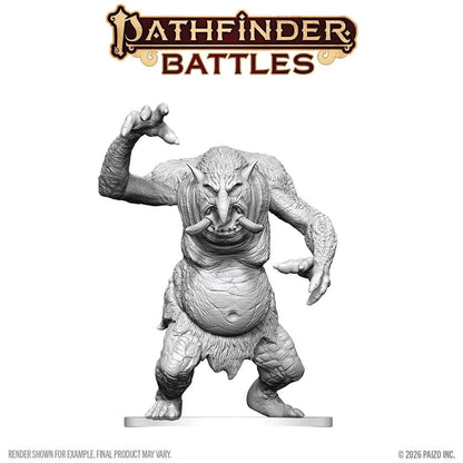 Pathfinder Battles Deep Cuts: Forest Troll Mini-Figure - Image 4