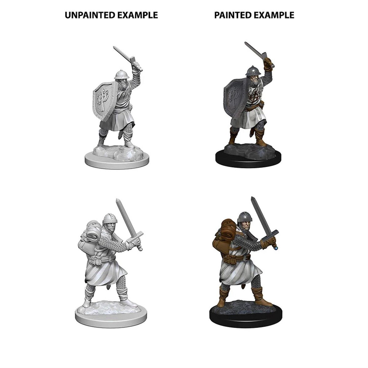 Pathfinder Battles Deep Cuts: Infantrymen Mini-Figure 2-Pack - Image 3