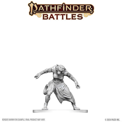 Pathfinder Battles Deep Cuts: Weretiger Mini-Figure - Image 6