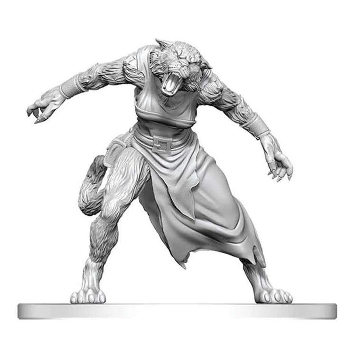 Pathfinder Battles Deep Cuts: Weretiger Mini-Figure