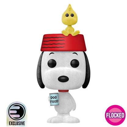 Peanuts Snoopy & Woodstock Flocked Funko Pop! Vinyl Figure #2096 - Image 2