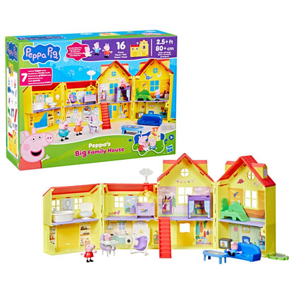 Peppa Pig Peppa's Big Family House Playset - Image 5