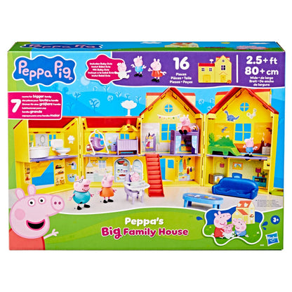 Peppa Pig Peppa's Big Family House Playset - Image 6