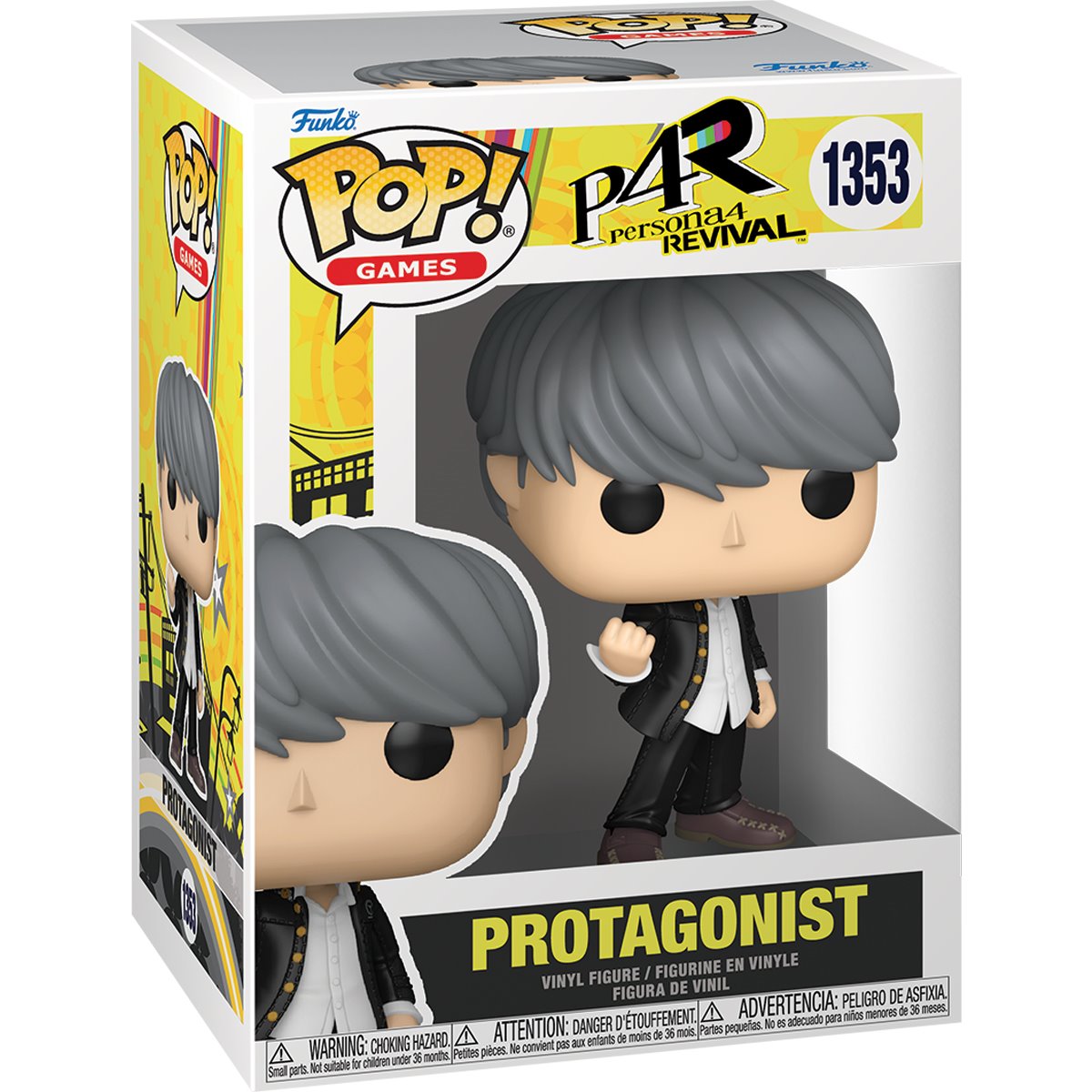 Persona 4 Revival Protagonist Funko Pop! Vinyl Figure - Image 2