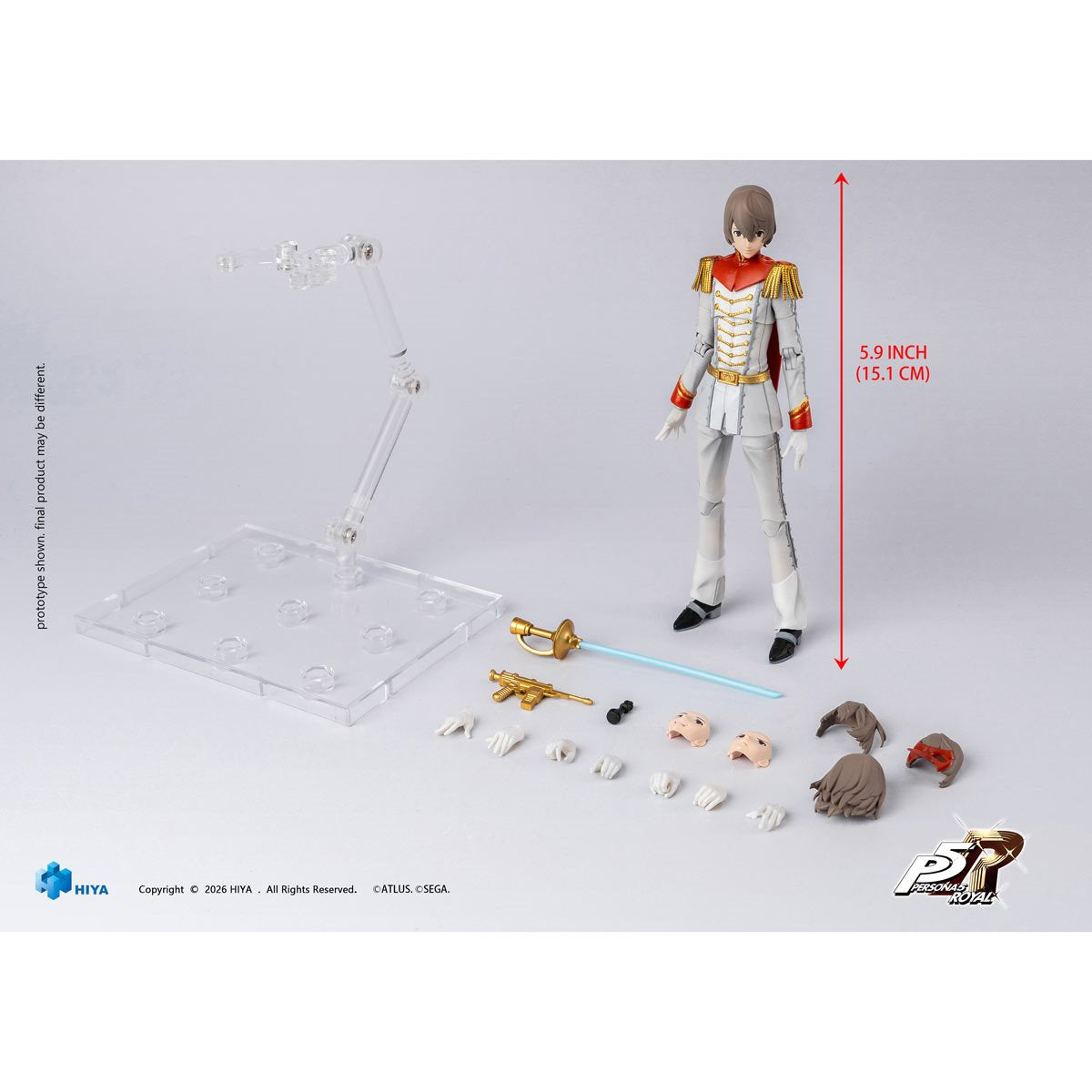 Persona 5 Royal Crow Exquisite Basic Series 1:12 Scale Action Figure - Image 2