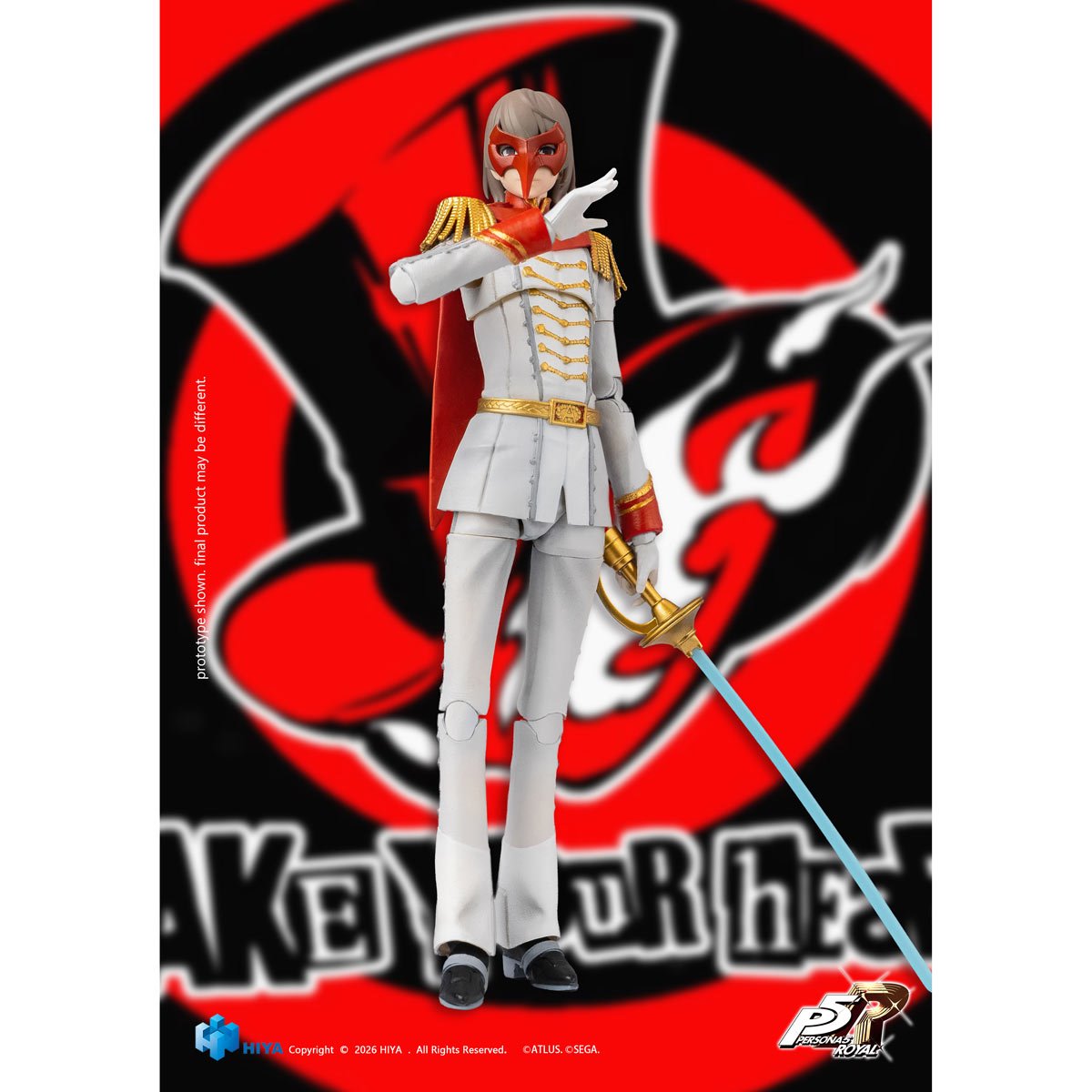 Persona 5 Royal Crow Exquisite Basic Series 1:12 Scale Action Figure - Image 10