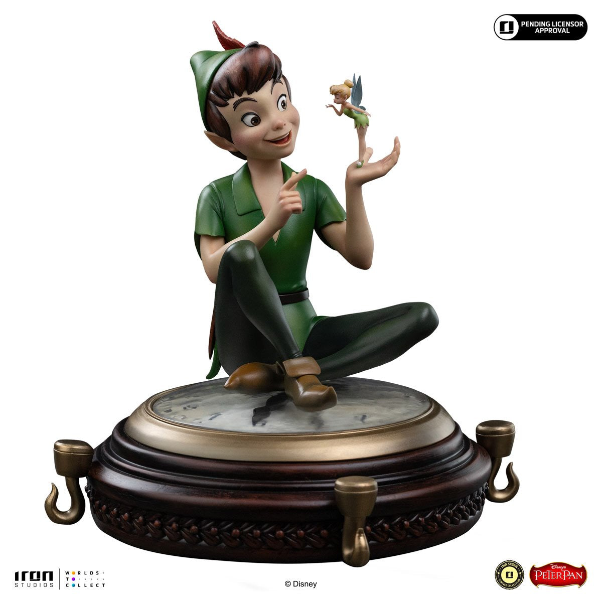 Peter Pan & Tinker Bell Disney Classics Vintage Collection Limited Edition Statue - Image 2