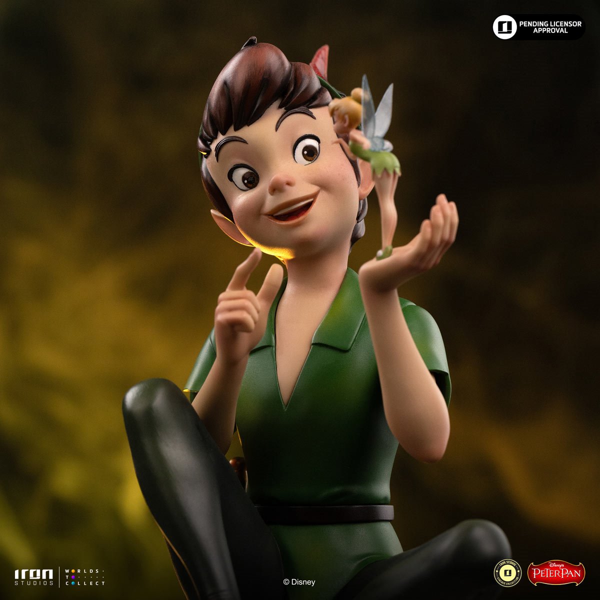 Peter Pan & Tinker Bell Disney Classics Vintage Collection Limited Edition Statue - Image 4