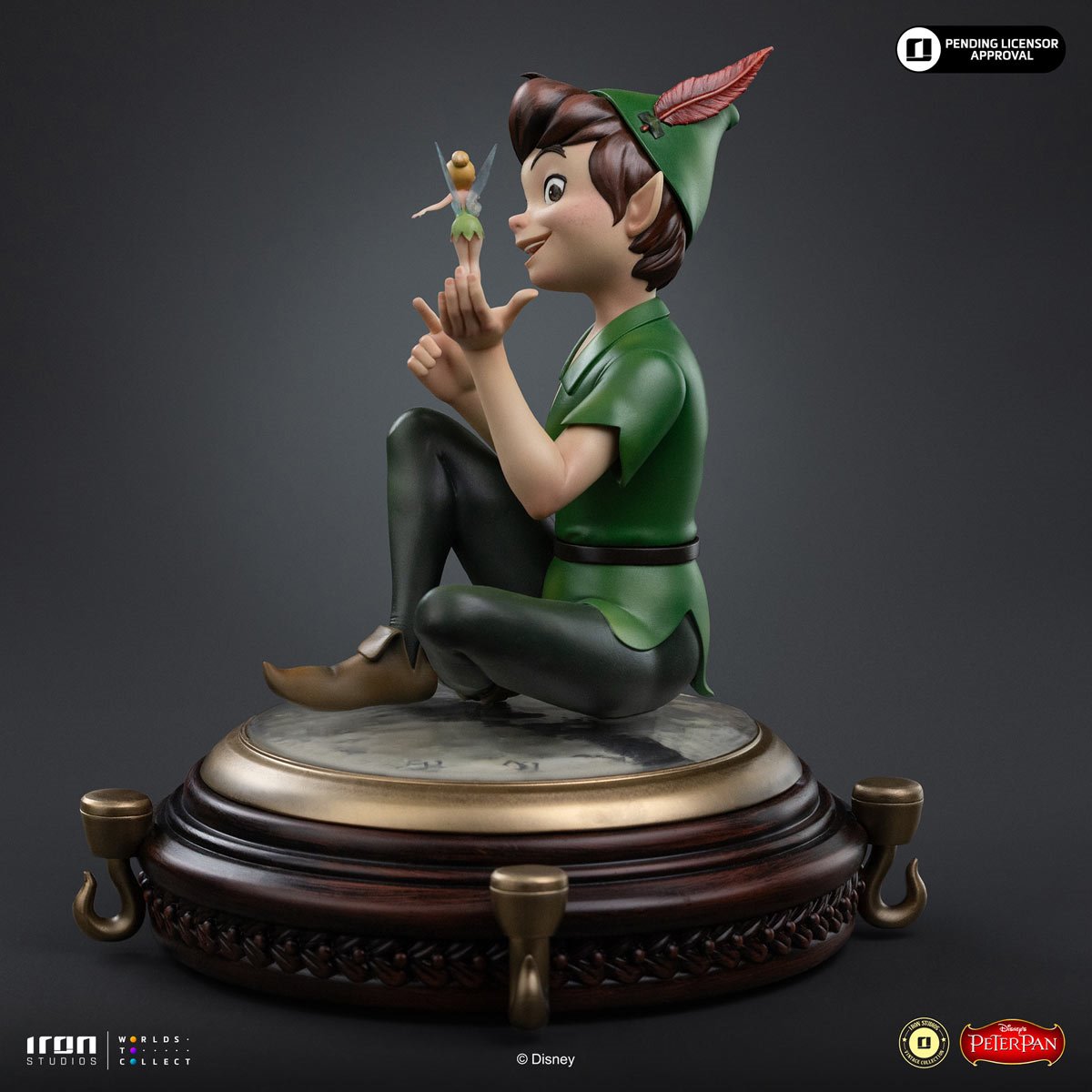 Peter Pan & Tinker Bell Disney Classics Vintage Collection Limited Edition Statue - Image 7