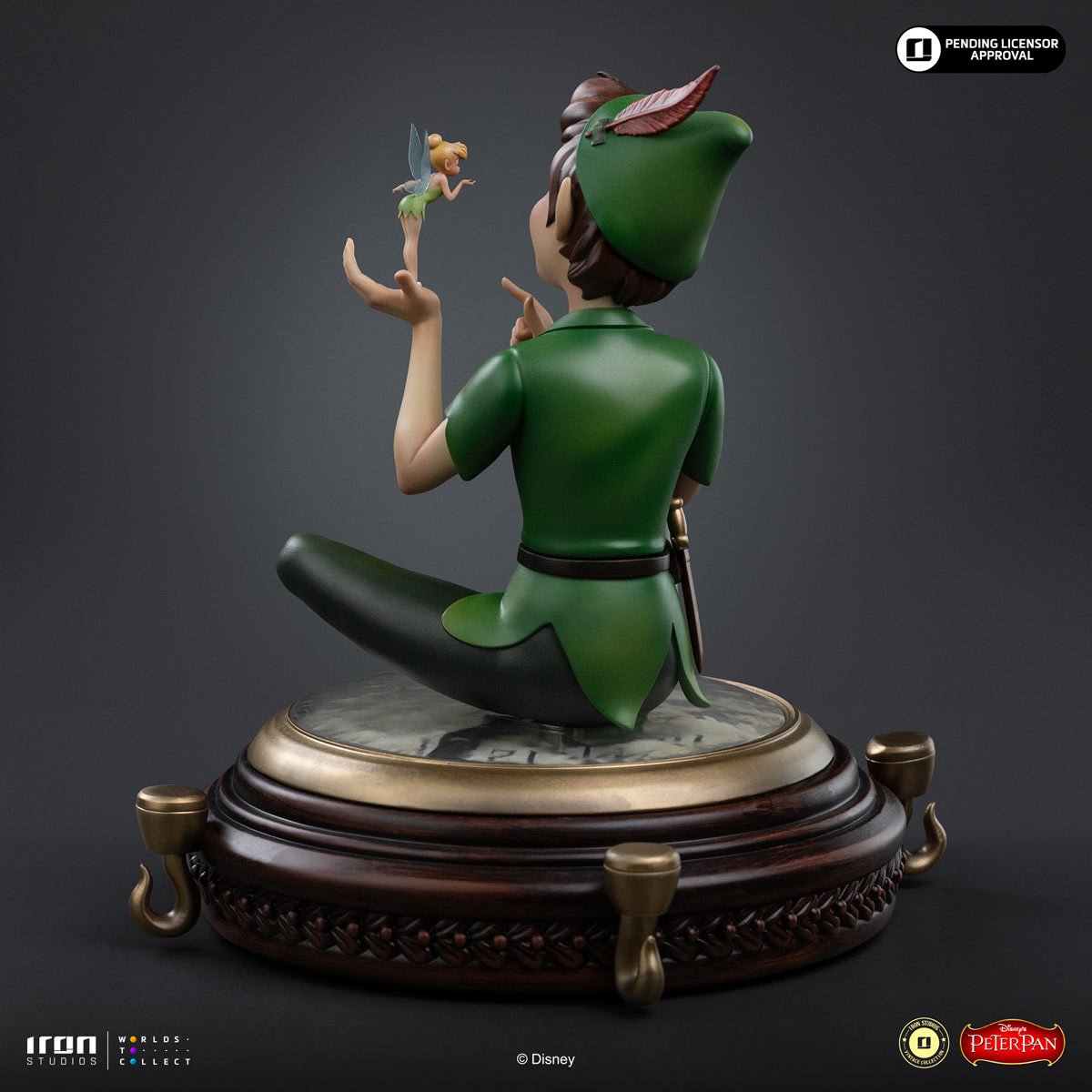 Peter Pan & Tinker Bell Disney Classics Vintage Collection Limited Edition Statue - Image 9
