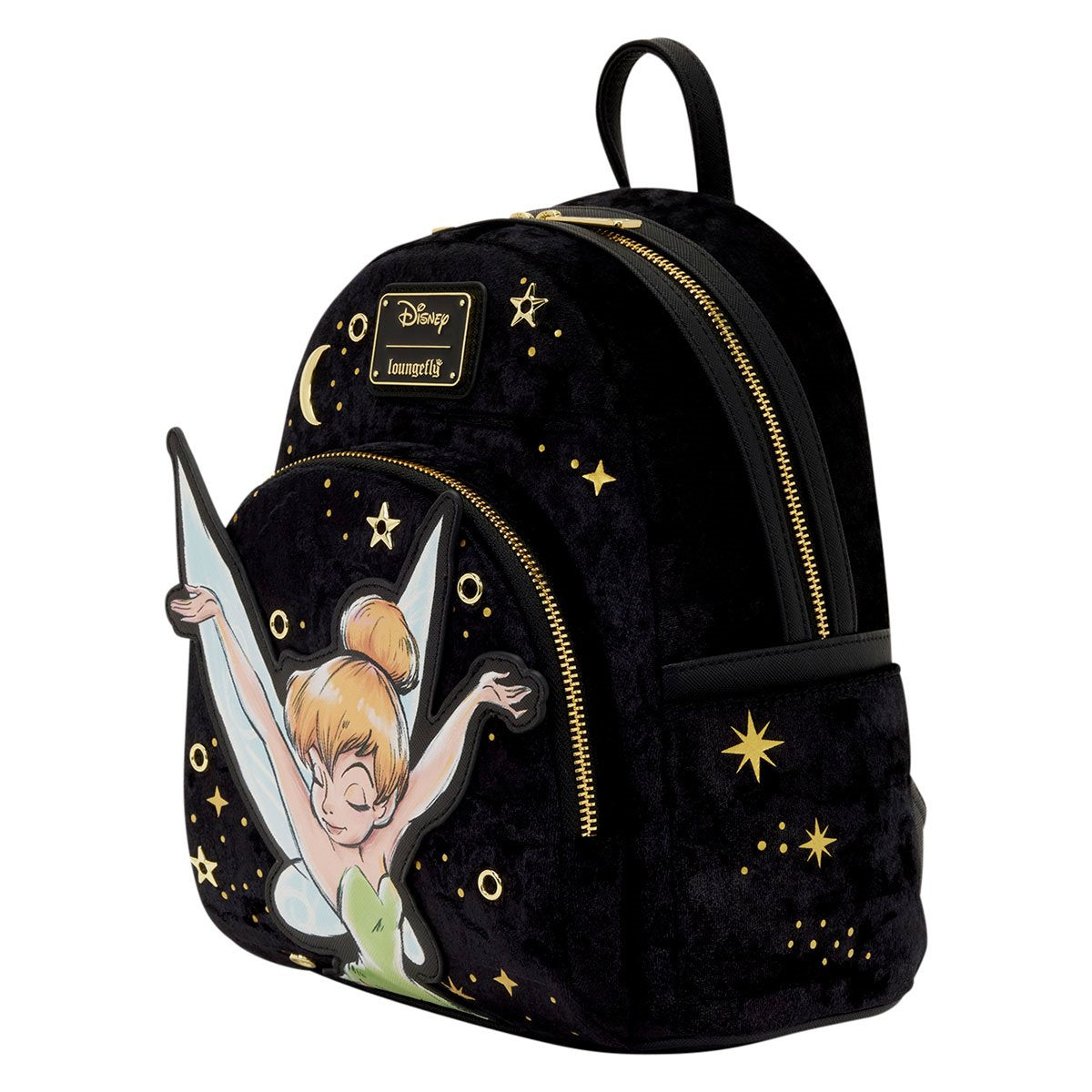 Peter Pan Tinker Bell Pixie Dust Velvet Mini-Backpack - Image 3