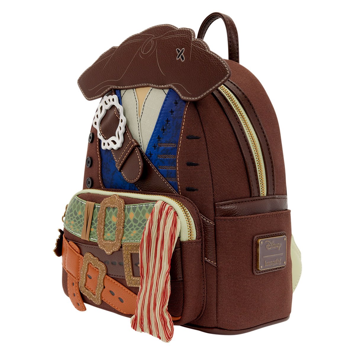 Pirates of the Caribbean Jack Sparrow Cosplay Mini-Backpack - Image 2