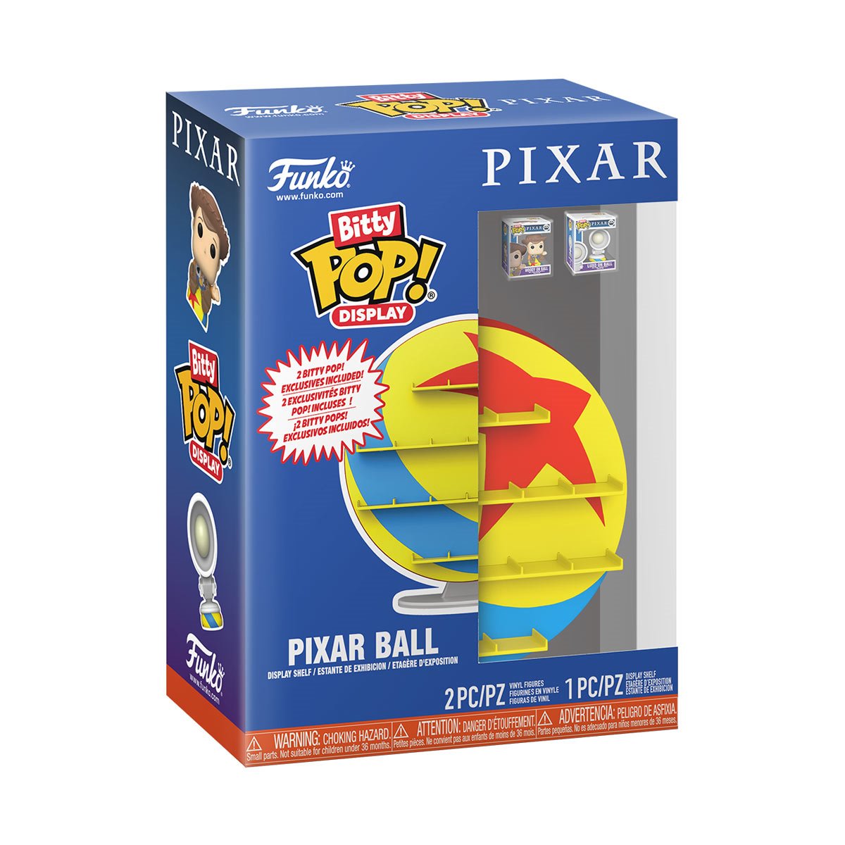 Pixar Ball Funko Bitty Pop! Display Shelf - Image 3