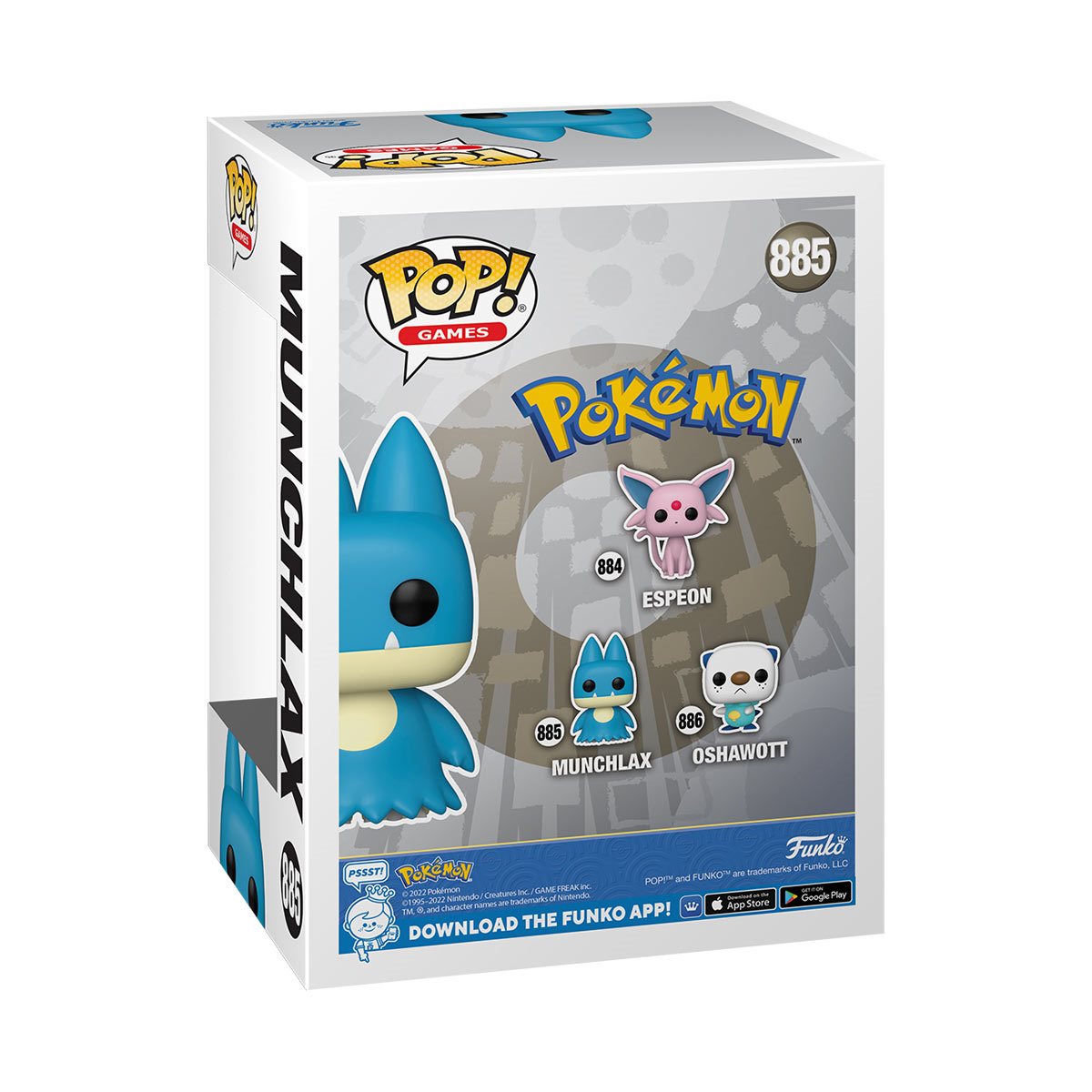Pokemon Munchlax Funko Pop! Vinyl Figure #885 - Image 3