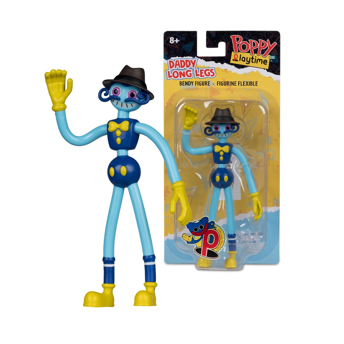 Poppy Playtime Wave 2 Daddy Long Legs 4 1/2-Inch Bendable Figure - Image 3