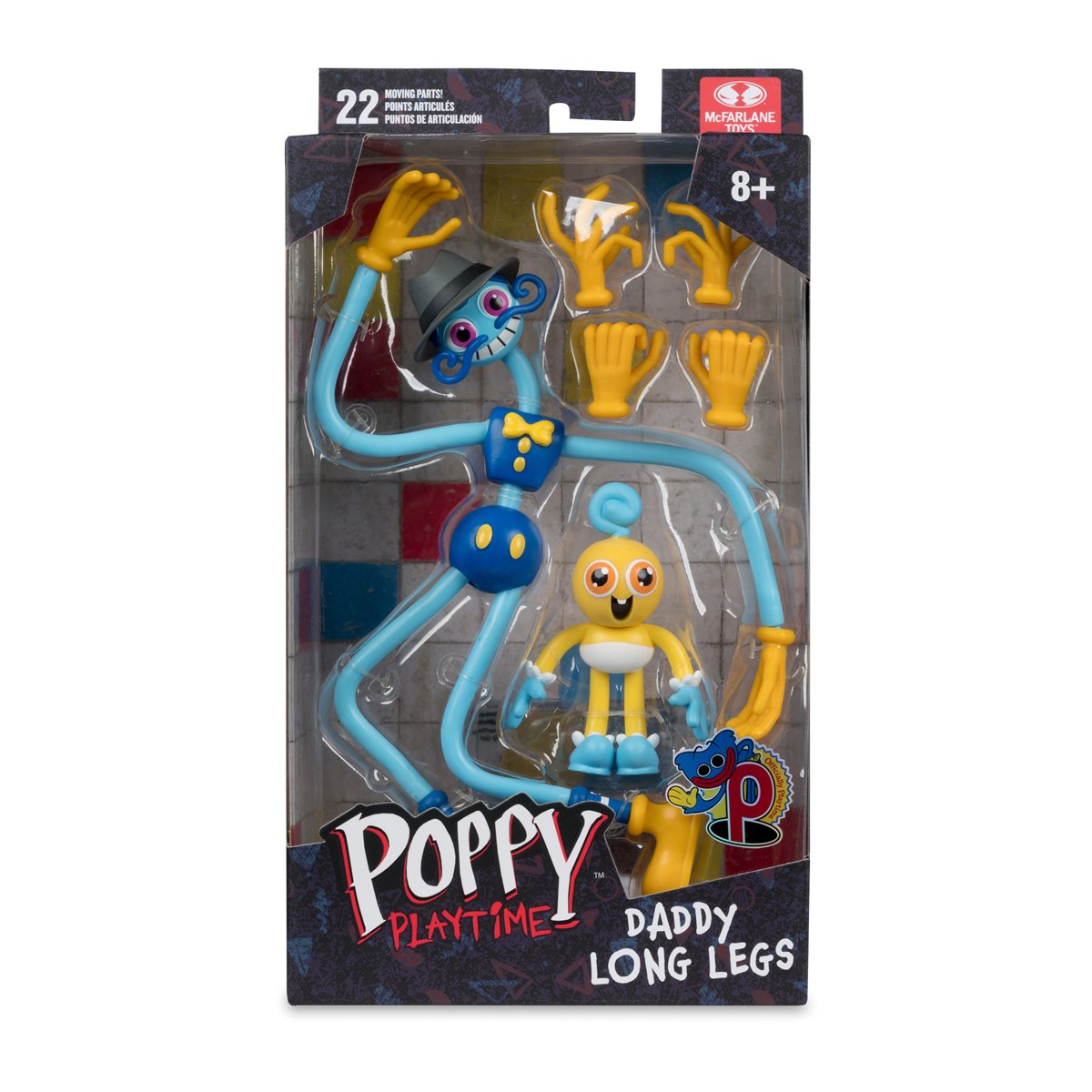 Poppy Playtime Wave 2 Daddy Long Legs 7-Inch Scale Action Figure - Image 10