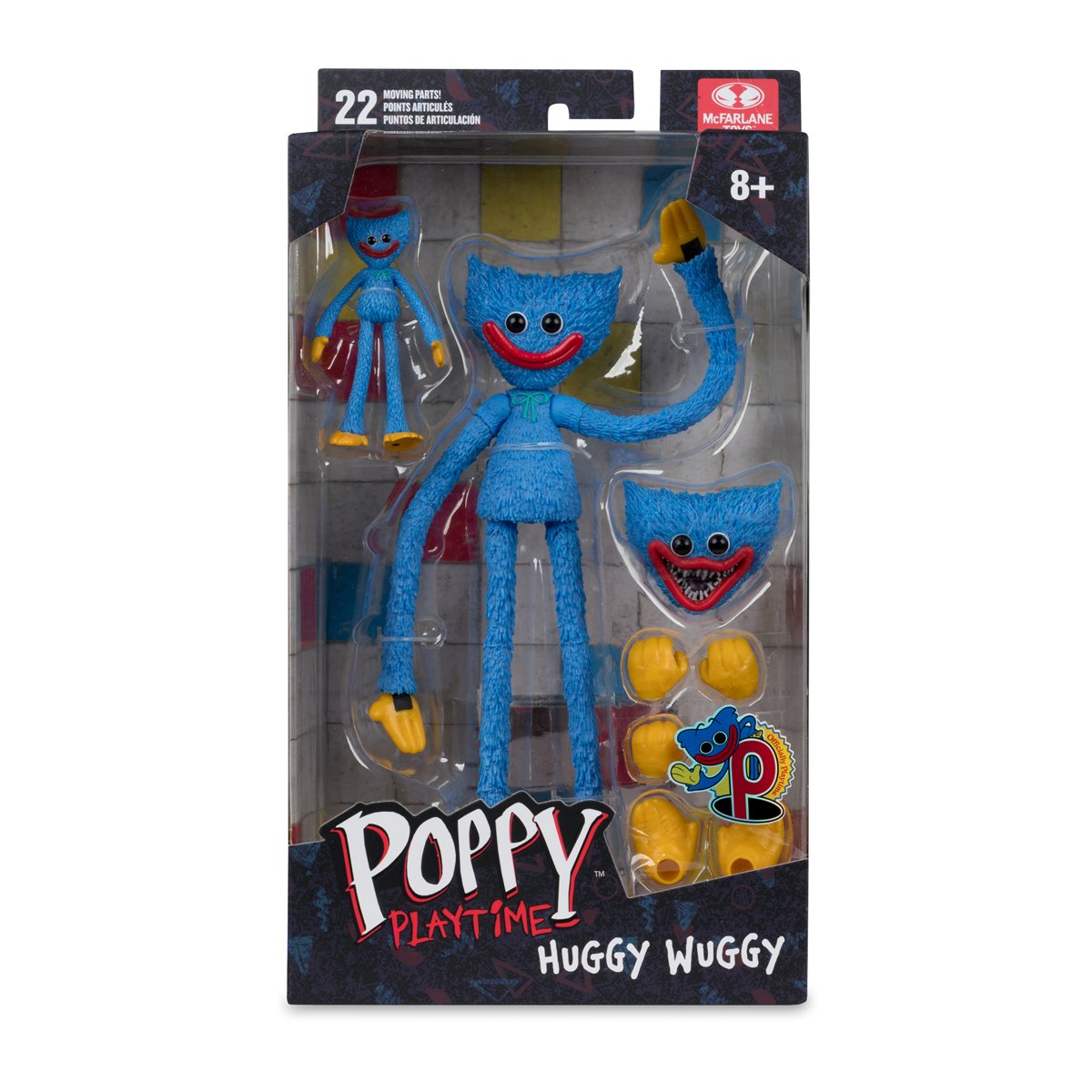 Poppy Playtime Wave 2 Huggy Wuggy Classic 7-Inch Scale Action Figure - Image 10
