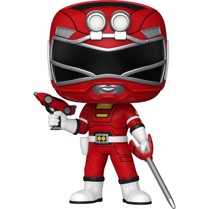 Power Rangers Turbo Red Turbo Ranger Funko Pop! Vinyl Figure #1713 - Image 2