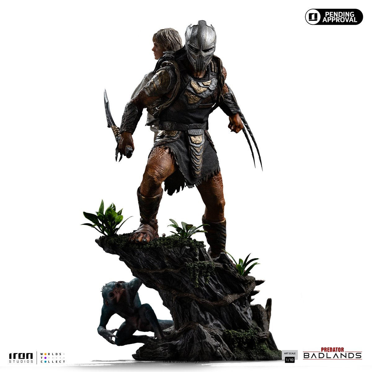 Predator: Badlands Predator Dek and Thia 1:10 Art Scale Statue - Image 2