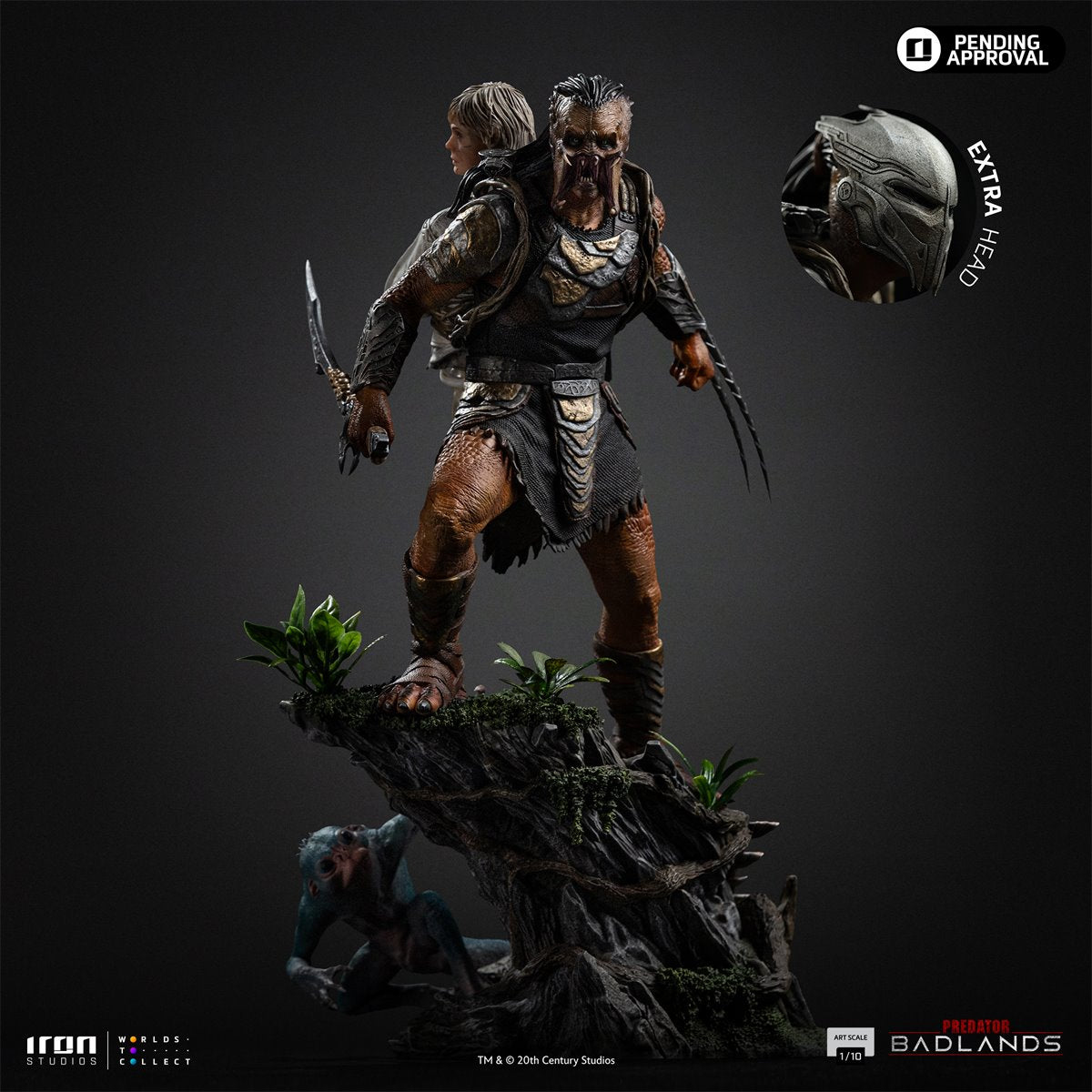 Predator: Badlands Predator Dek and Thia 1:10 Art Scale Statue - Image 3