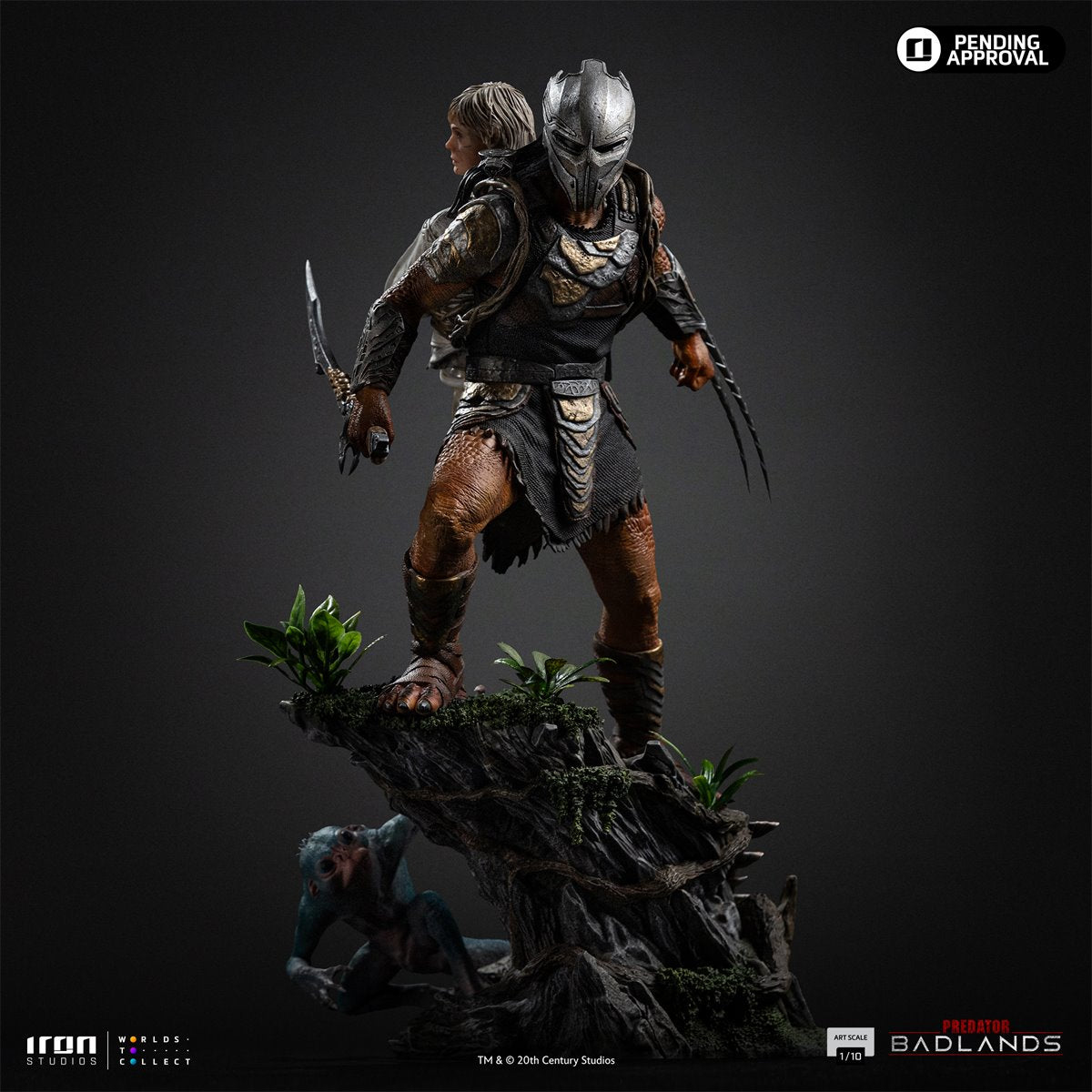 Predator: Badlands Predator Dek and Thia 1:10 Art Scale Statue - Image 5