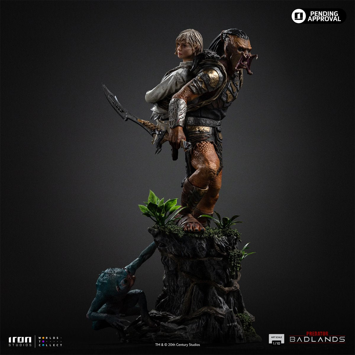 Predator: Badlands Predator Dek and Thia 1:10 Art Scale Statue - Image 9