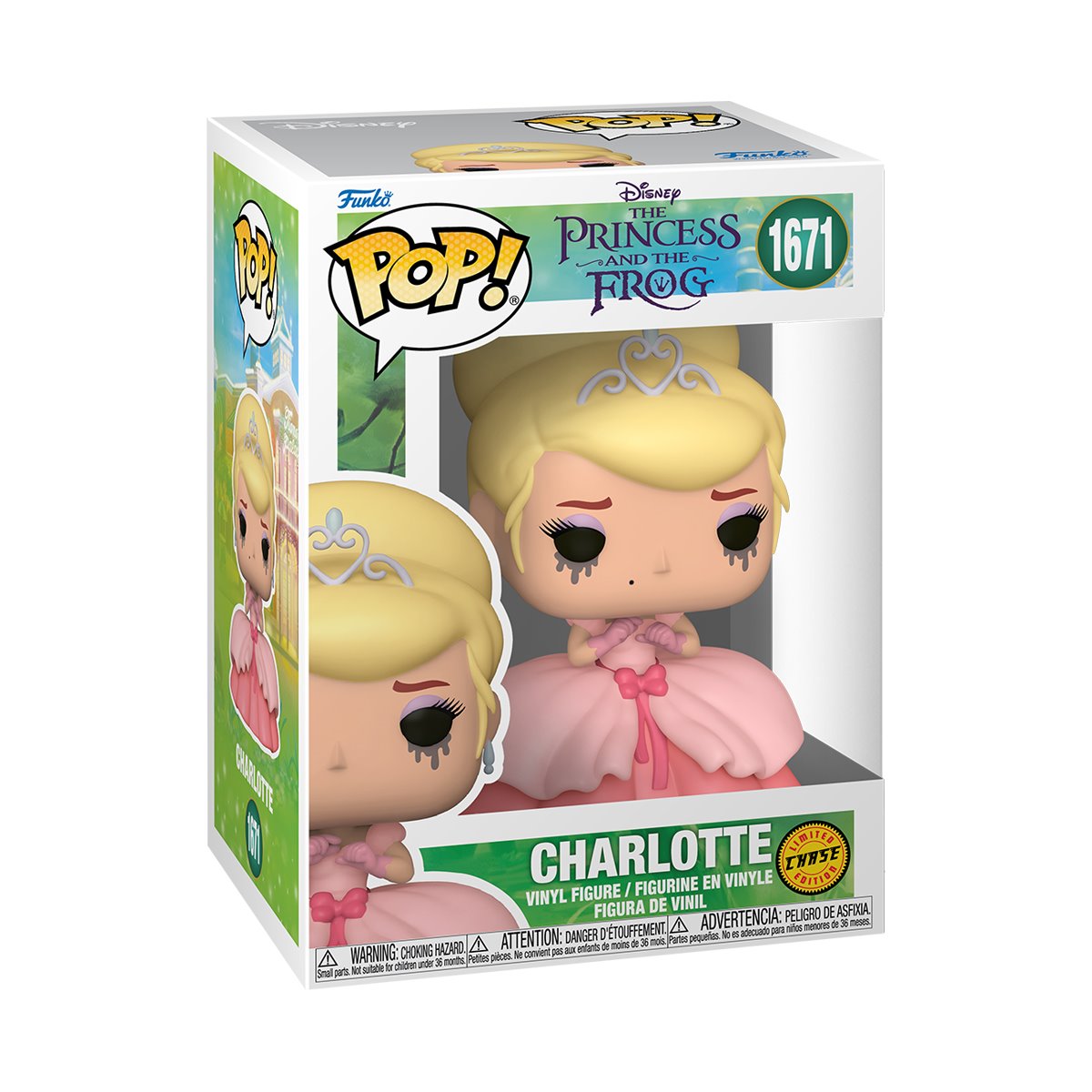Princess and the Frog Charlotte Funko Pop! Vinyl Figure #1671 - Image 5