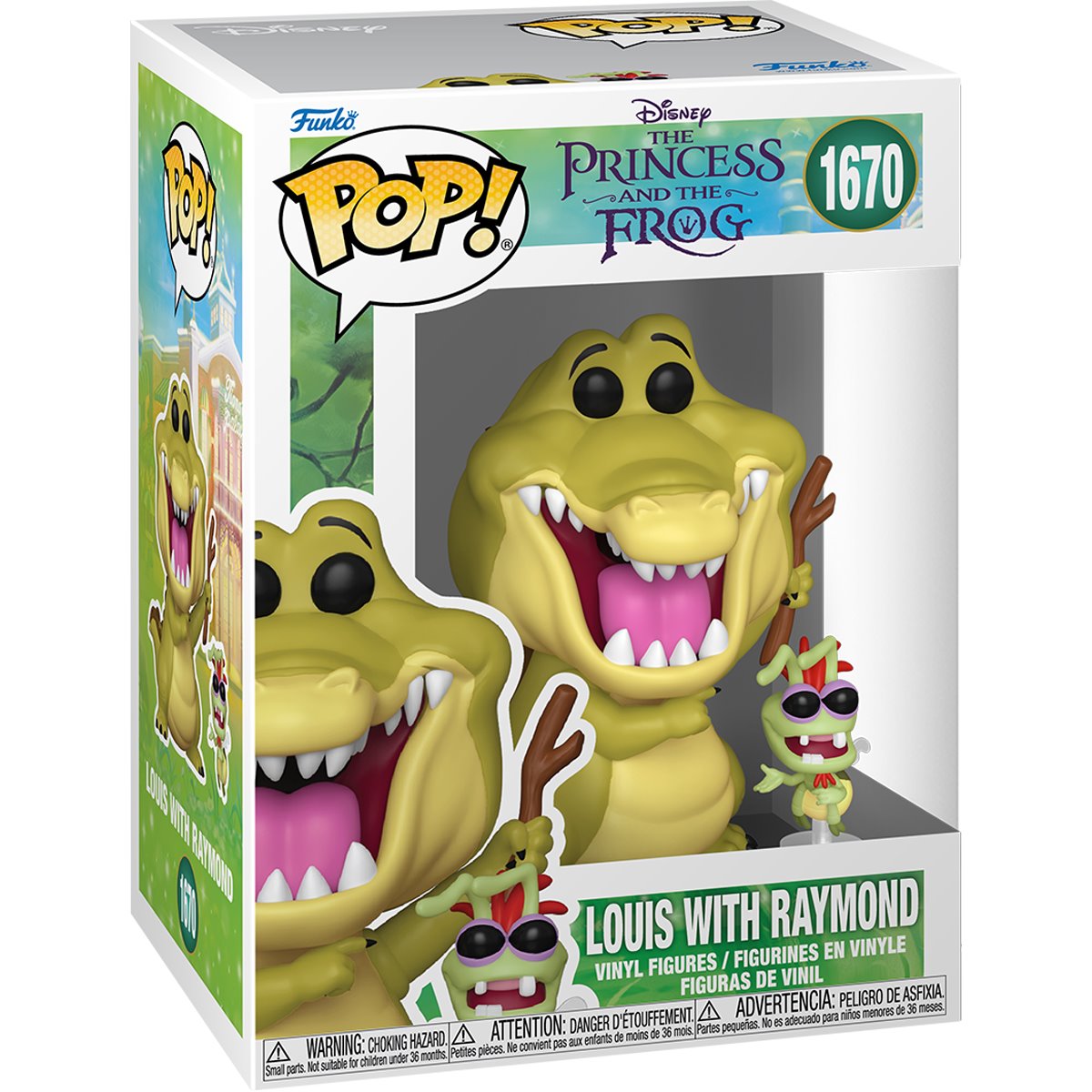 Princess and the Frog Louis with Raymond Funko Pop! Vinyl Figure and Buddy #1670 - Image 2