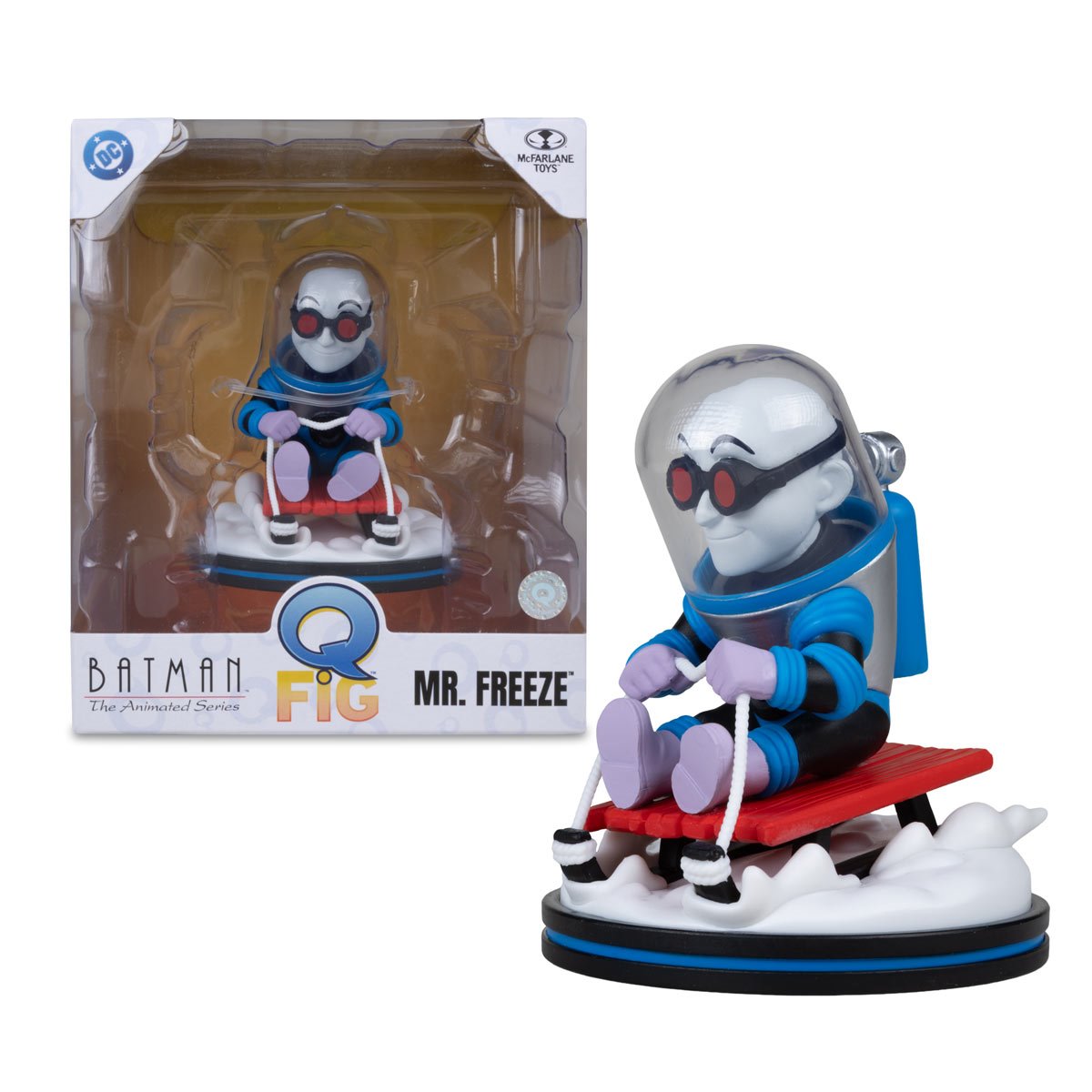 QMx Q-Fig DC Wave 1 Mr. Freeze Batman: The Animated Series 4-Inch Posed Figure - Image 5