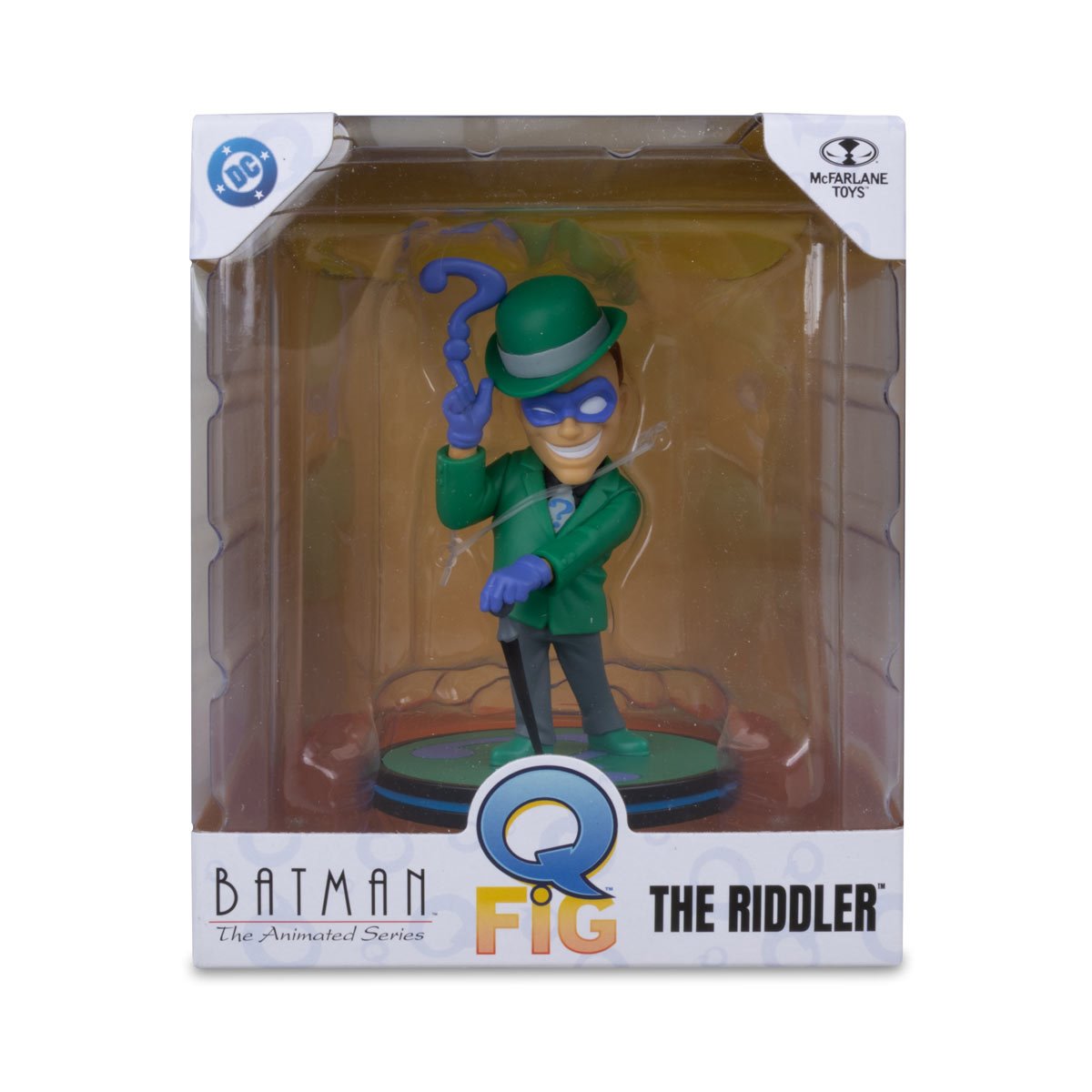 QMx Q-Fig DC Wave 1 Riddler Batman: The Animated Series 4-Inch Posed Figure - Image 6