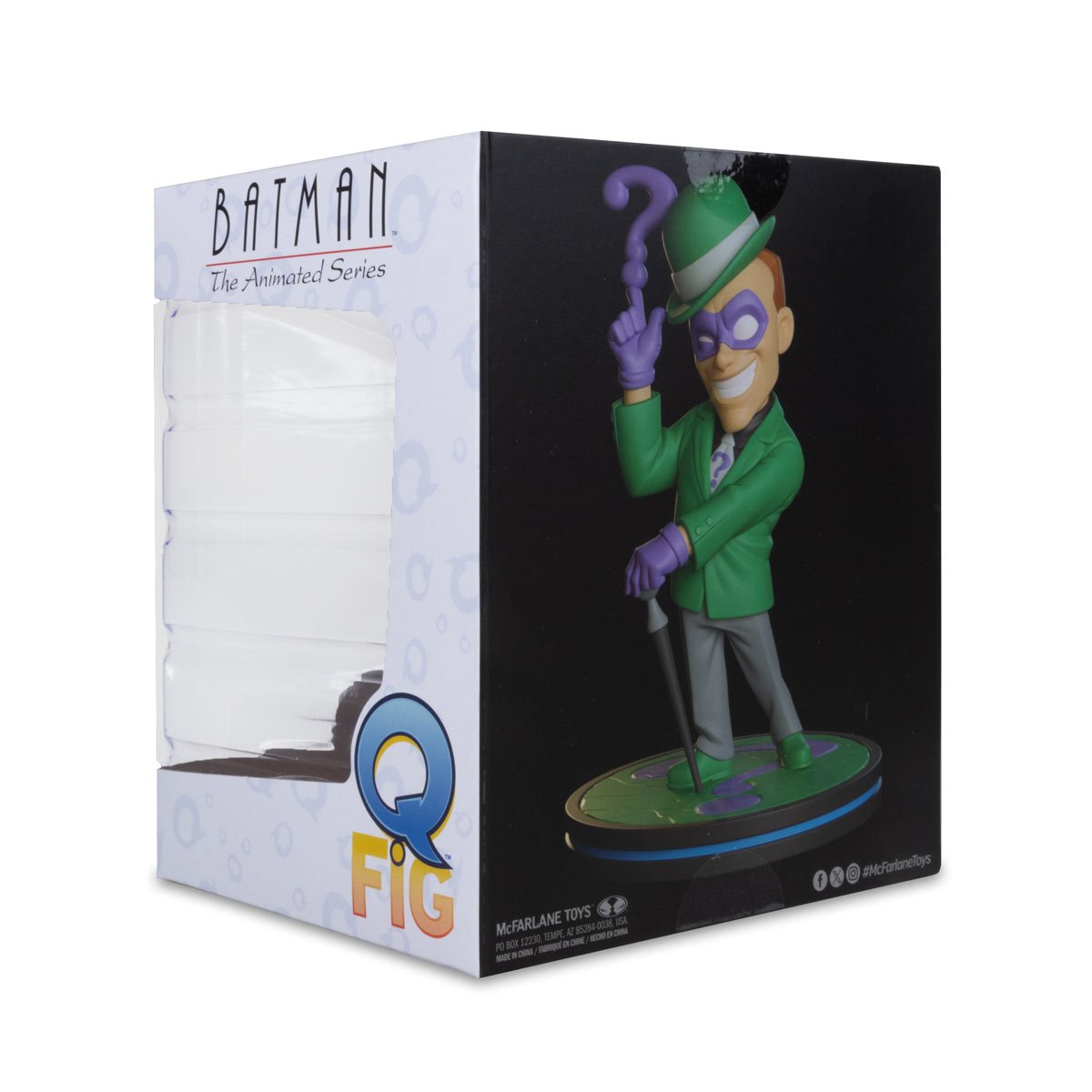 QMx Q-Fig DC Wave 1 Riddler Batman: The Animated Series 4-Inch Posed Figure - Image 8