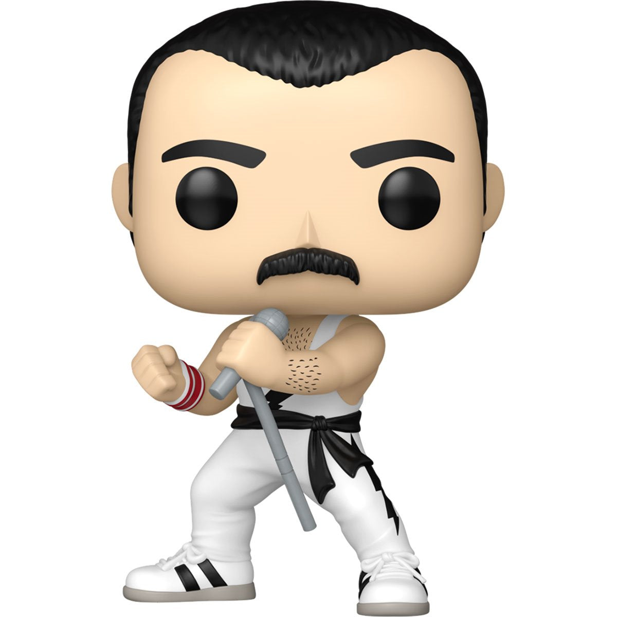 Queen Freddy Mercury (White Singlet) Funko Pop! Vinyl Figure #496 - Image 2