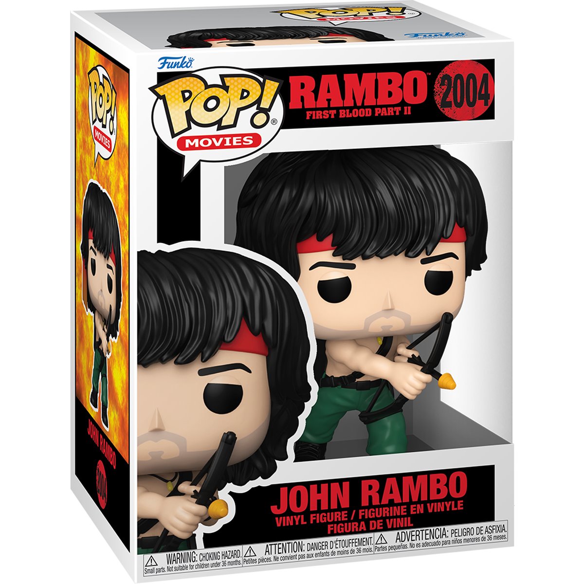 Rambo: First Blood Part II John Rambo Funko Pop! Vinyl Figure #2003 - Image 2