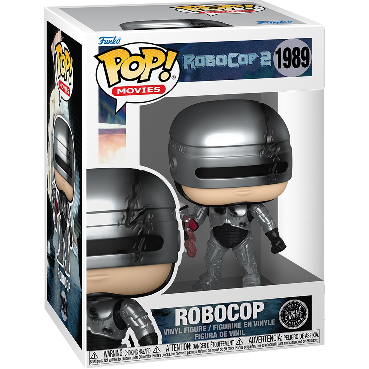 RoboCop 2 Metallic Funko Pop! Vinyl Figure #1989 - Image 5