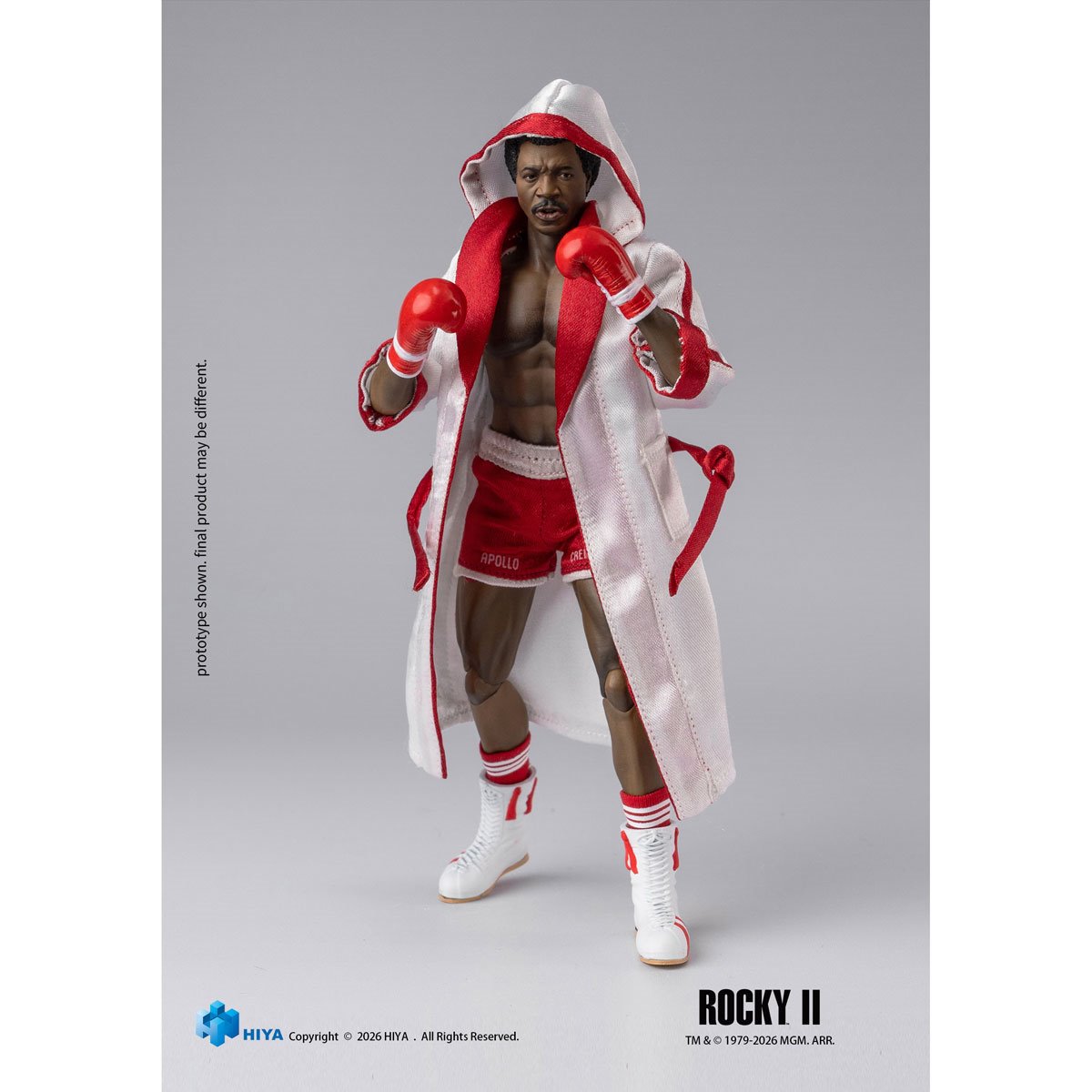 Rocky II Apollo Creed Exquisite Super Series 1:12 Scale Action Figure - Image 2