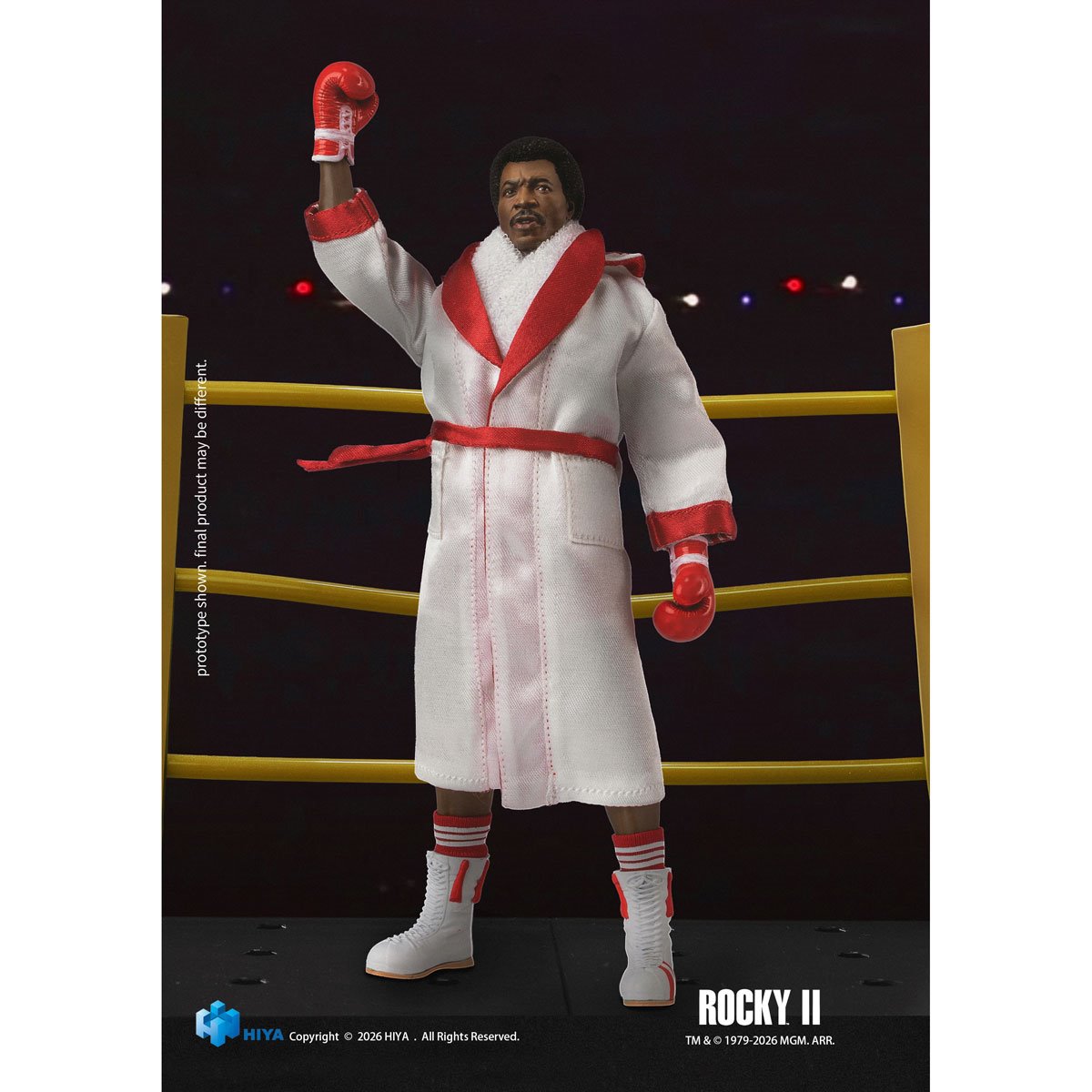 Rocky II Apollo Creed Exquisite Super Series 1:12 Scale Action Figure - Image 9