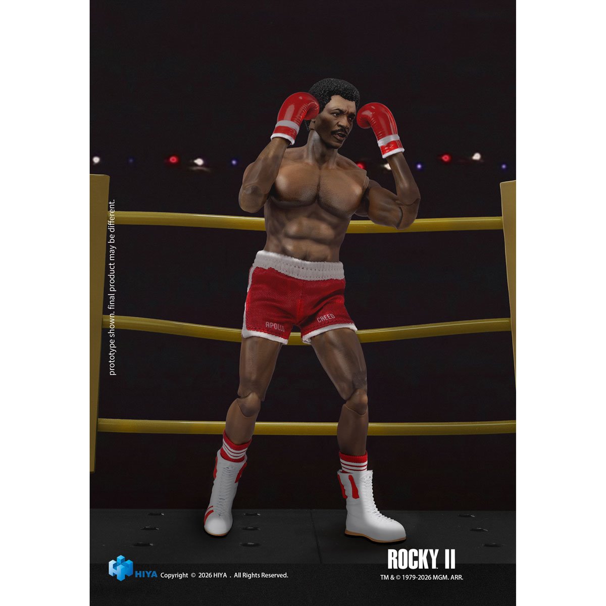 Rocky II Apollo Creed Exquisite Super Series 1:12 Scale Action Figure - Image 10